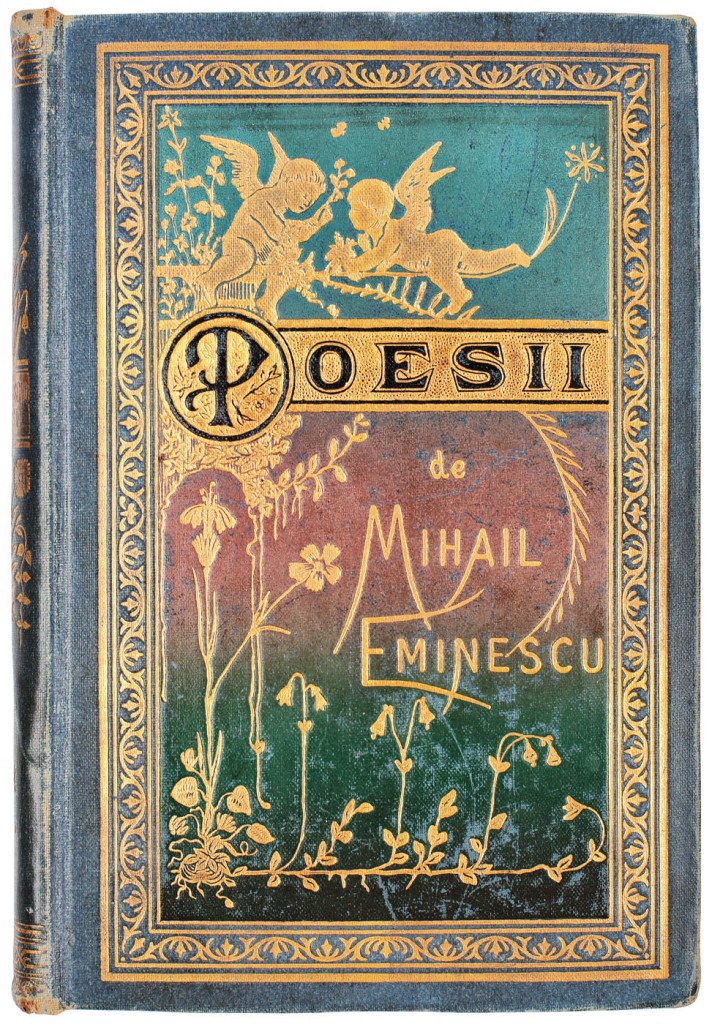 Poesii de Mihail Eminescu, Bucuresti, editura Socec, 1884, editia Princeps in coperta originala