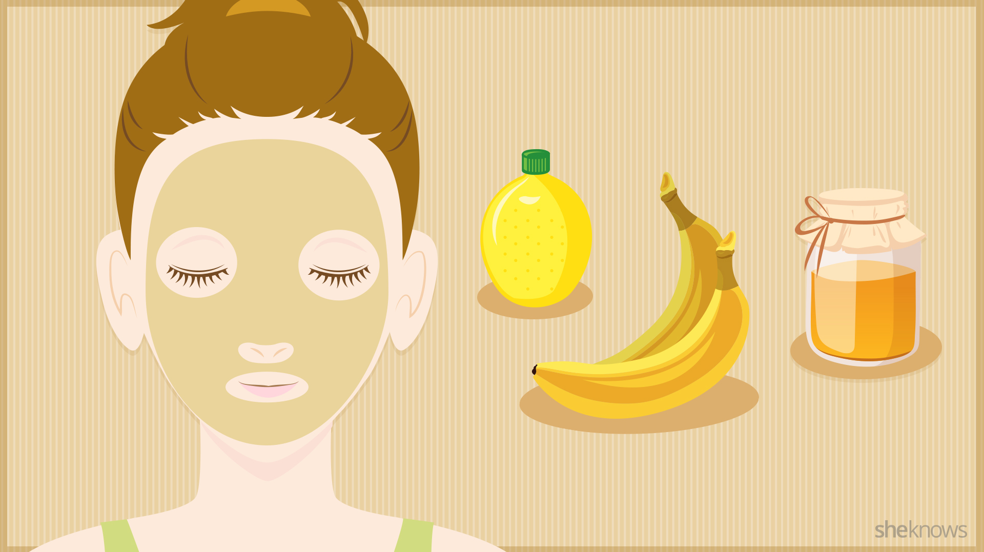 Masca de fata pe baza de banana, zeama de lamaie si miere. Ce beneficii are pentru tenul gras