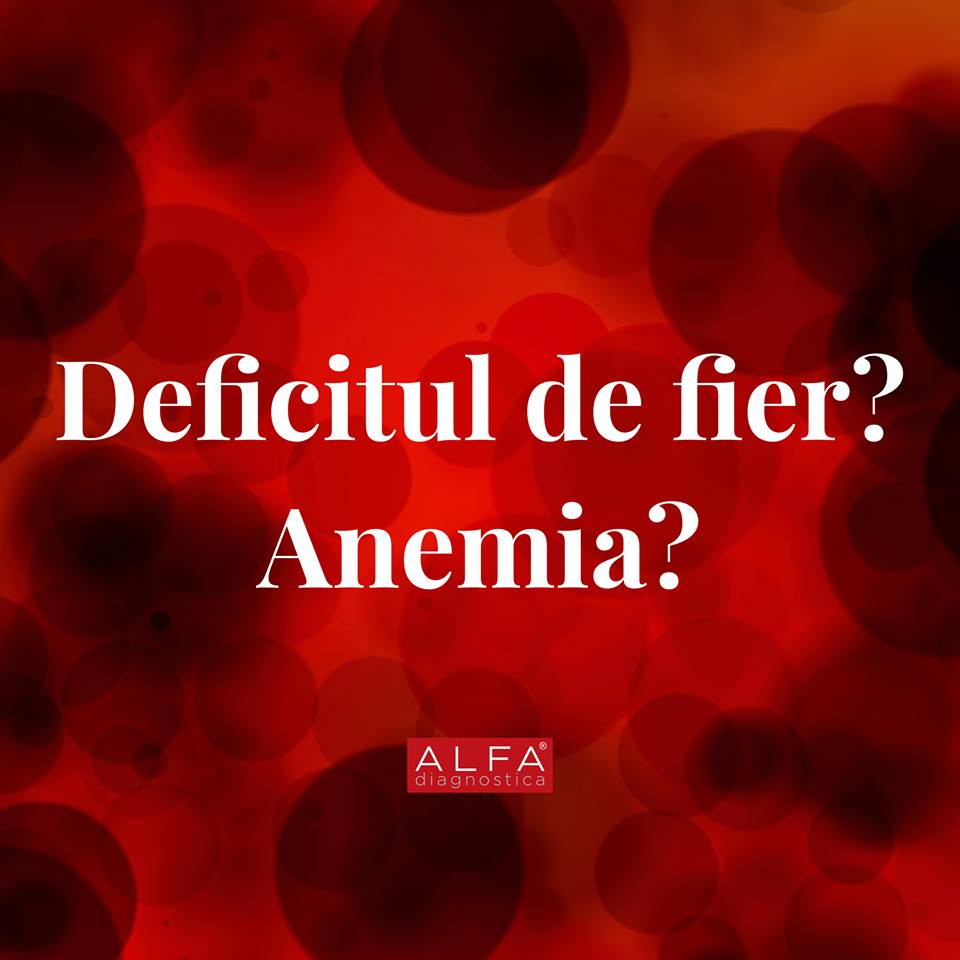 Un test unical depistează deficitul de fier ascuns și anemia