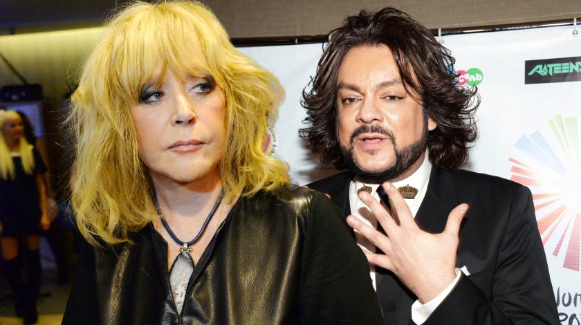 Filip Kirkorov și Alla Pugacheva și-au asortat ținutele la ...