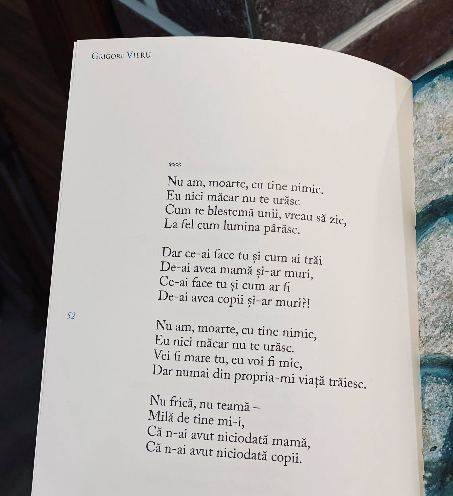 Poezii De Grigore Vieru Despre Dragoste „Nu am, moarte, cu tine nimic”. 11 ani, de când îndrăgitul poet Grigore