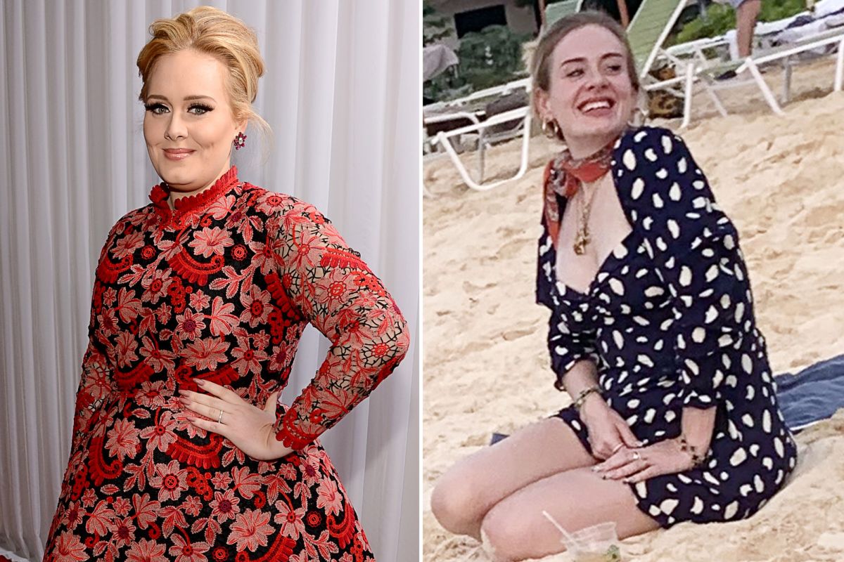 Adele a slabit 50 kg
