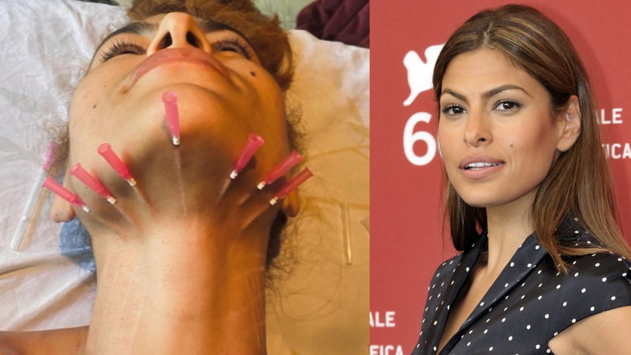 Nu vă speriați! E doar o procedură de frumusețe pe care și-o face Eva Mendes  (Foto) - ea.md