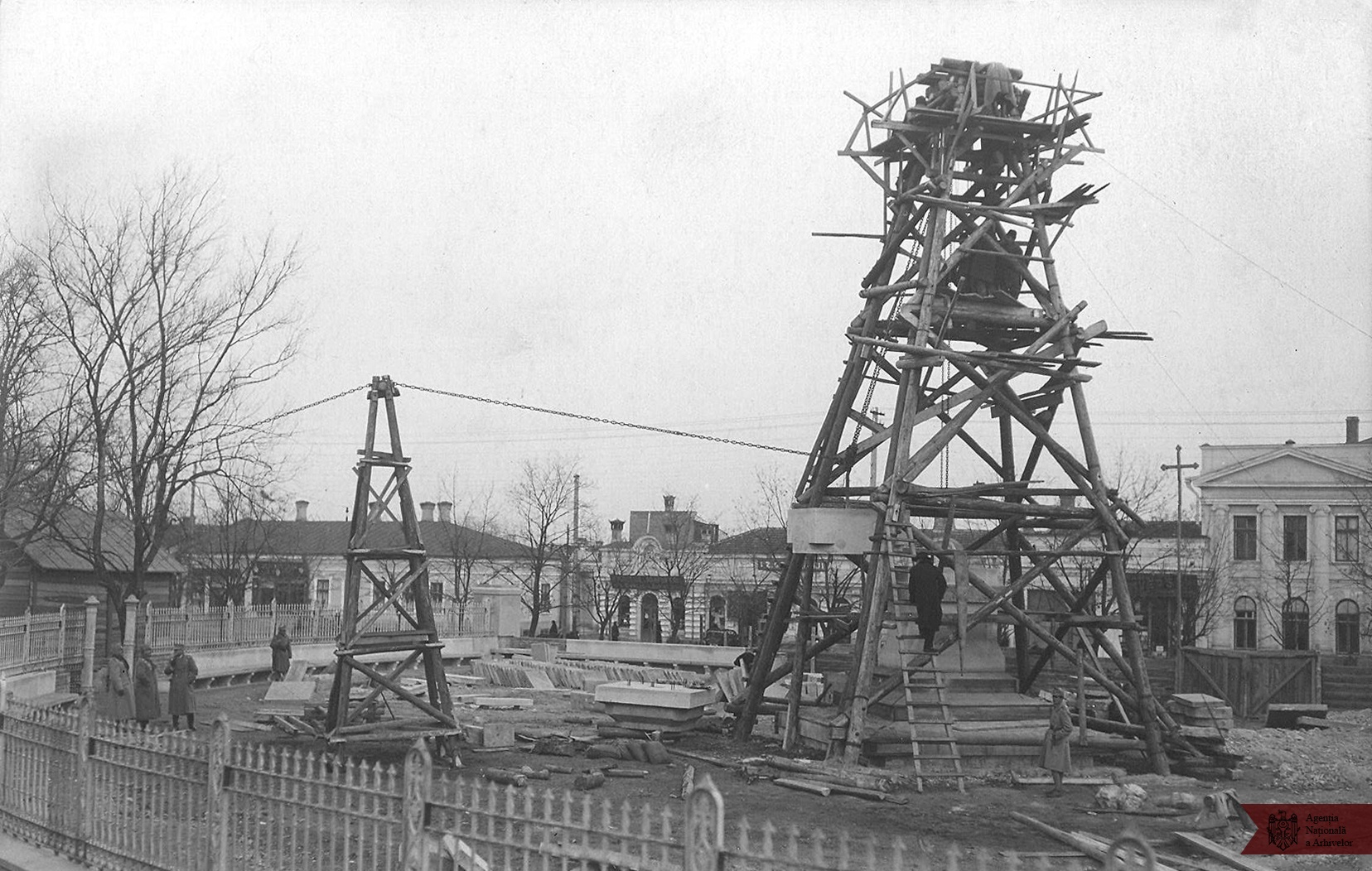 FOTO - Prima machetă a monumentului lui Ștefan cel Mare și Sfânt! Imagini de arhivă
