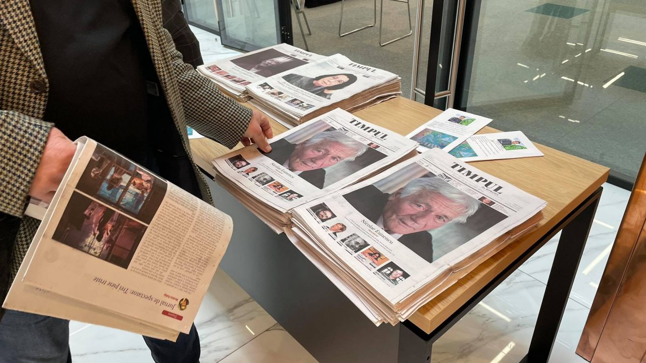 Acum și în varianta tipărită. Lansarea revistei de cultură „Timpul Chișinău” (Foto)