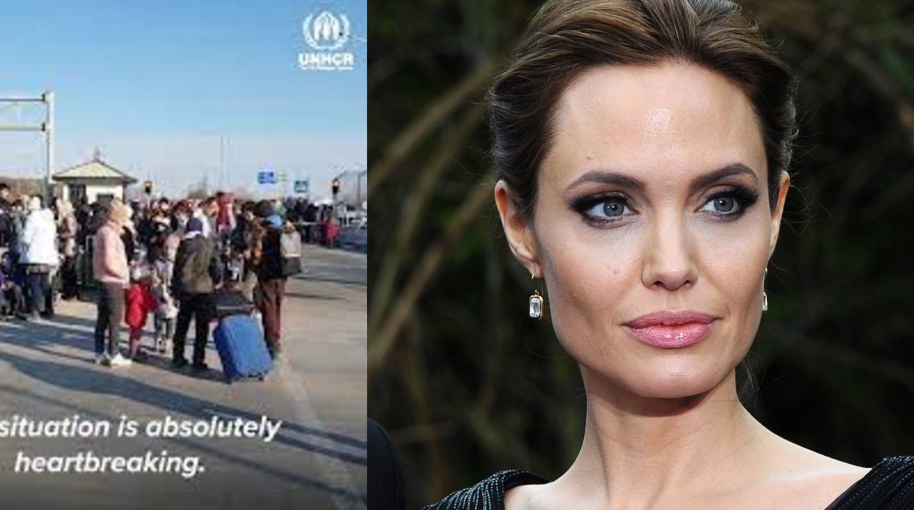 Emoționant! Actrița Angelina Jolie a postat un video pe Instagram despre cum  sunt primiți refugiații ucraineni în Republica Moldova (Video) - ea.md