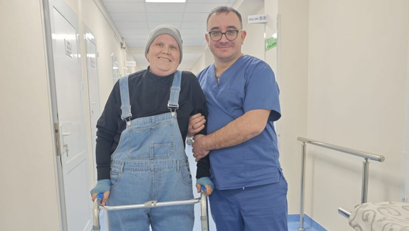 Premieră la Institutul Oncologic: Tumoră extirpată, mobilitatea pacientului păstrată