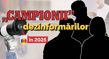 STOP FALS: Cine sunt „campionii” dezinformării în 2025
