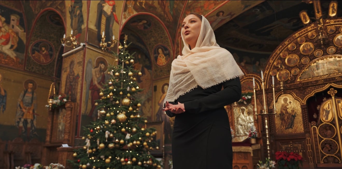 „Din cer senin” – colindul lansat de Maria Procopenco, difuzat pe posturi din România și Republica Moldova